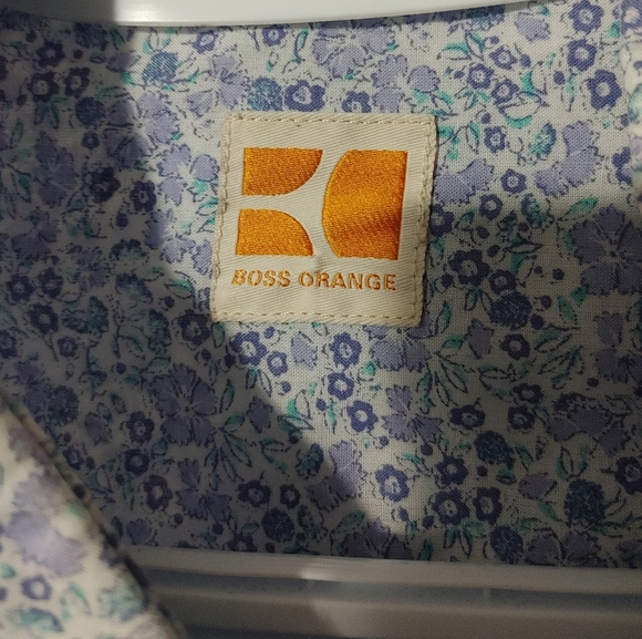 Hugo Boss Pearl Snap Dress Shirt - Picture 2 of 4